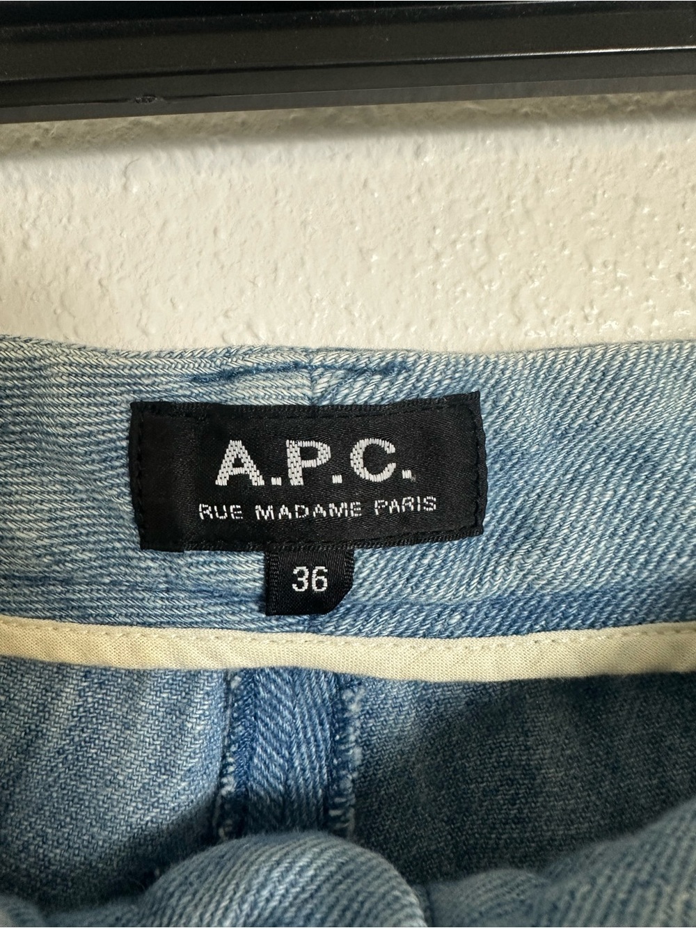 A.P.C. Denim Shorts - Picture 2 of 4